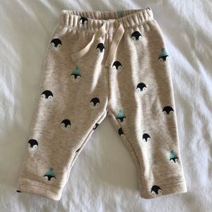 Newborn tracksuit set - penguin design